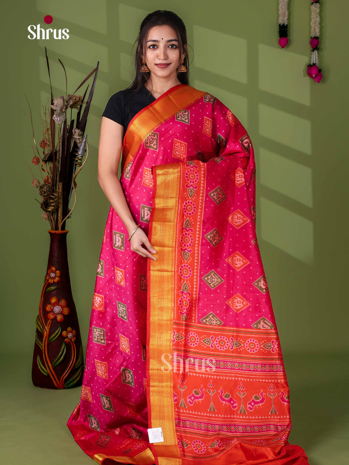 Semi Patola Saree - EJ23171