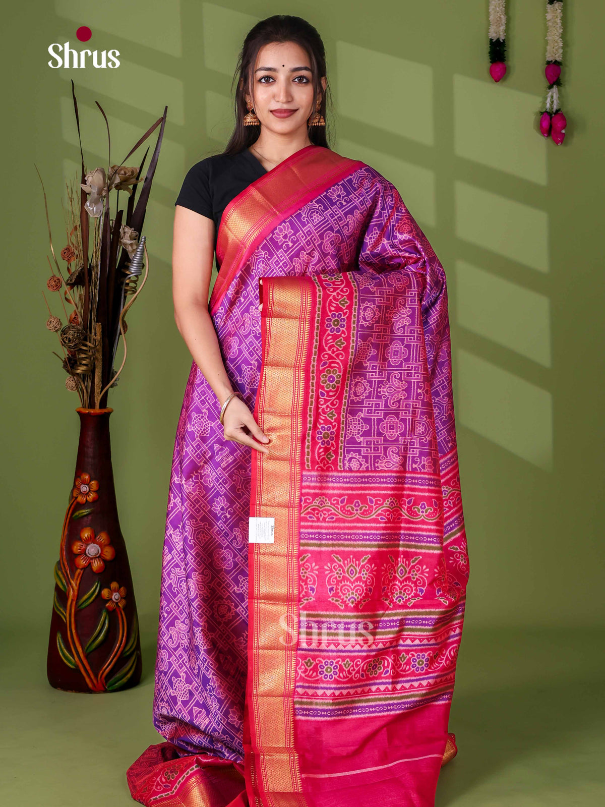 Semi Patola Saree - EJ23179