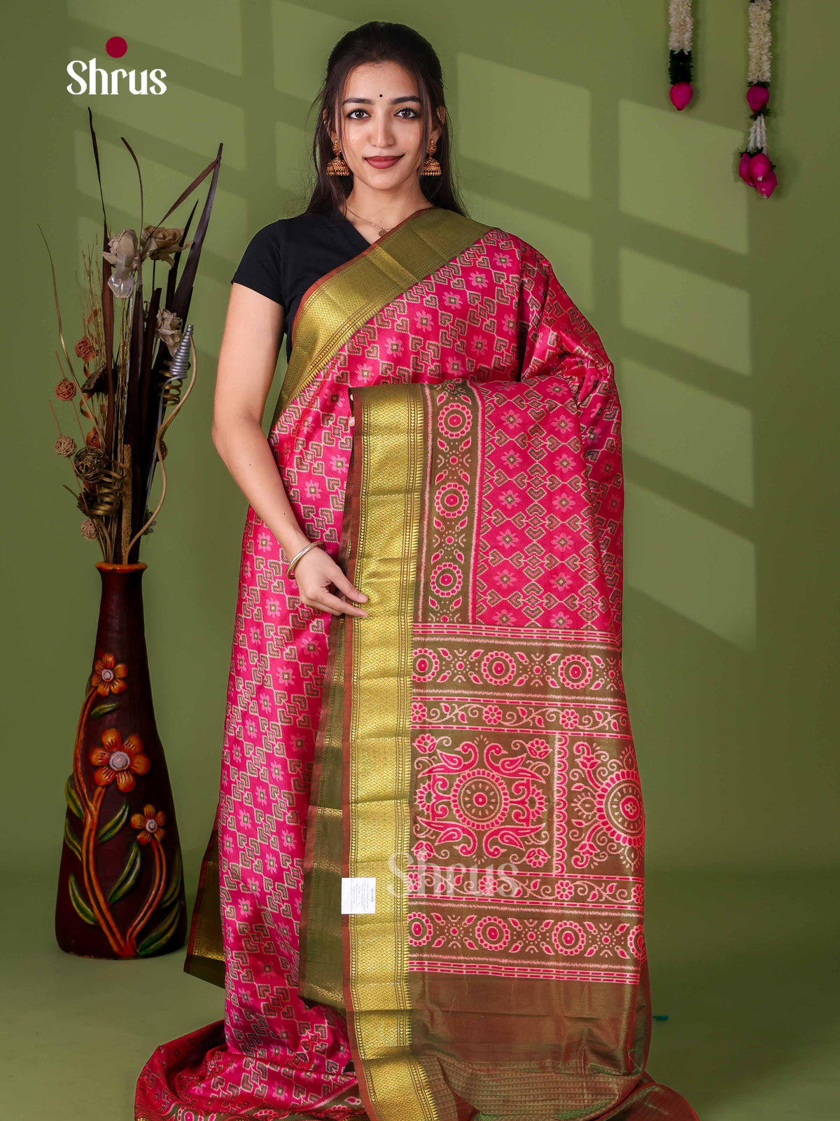 Semi Patola Saree - EJ23182