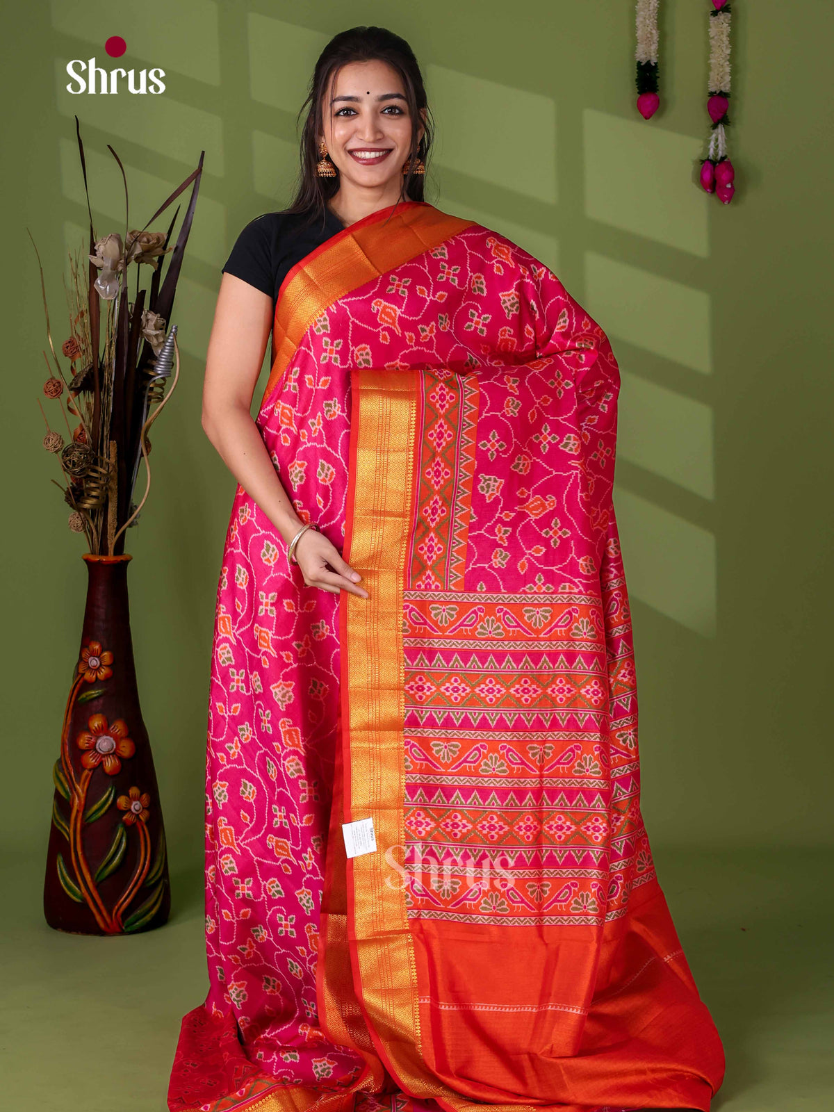 Semi Patola Saree - EJ23184