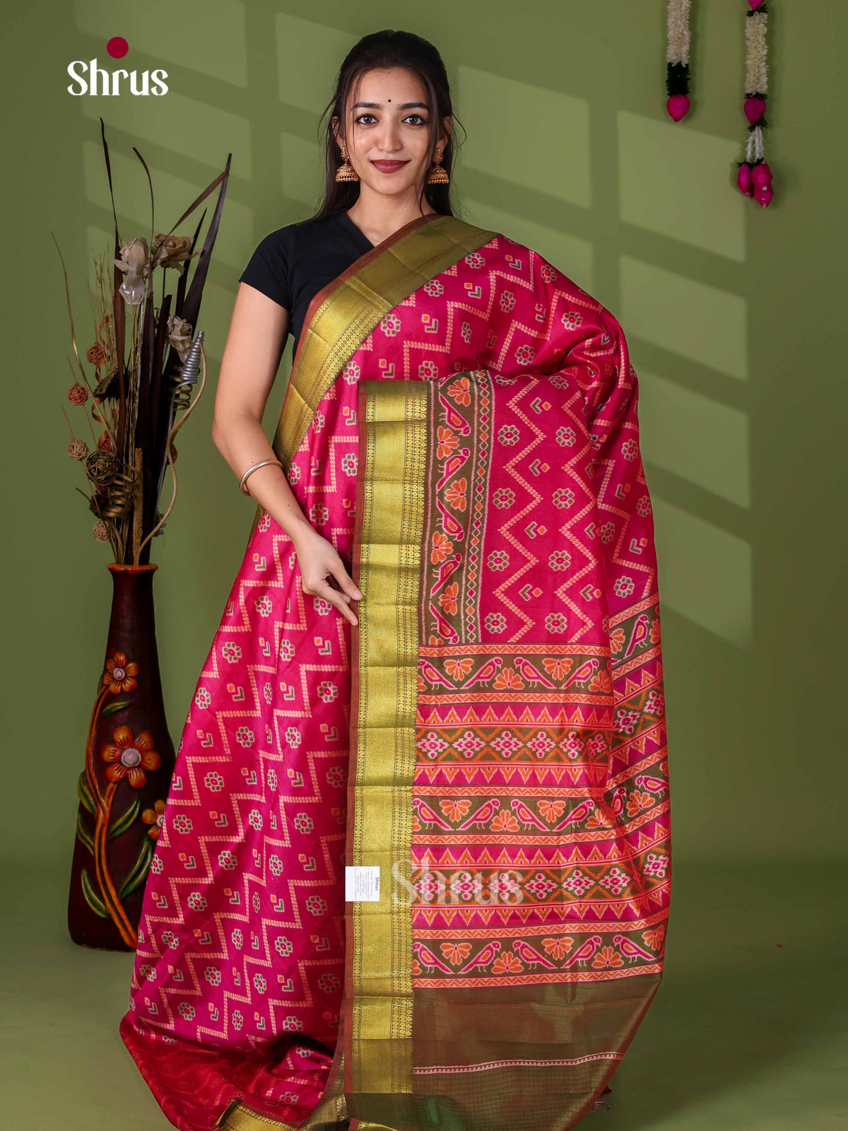 Semi Patola Saree - EJ23187