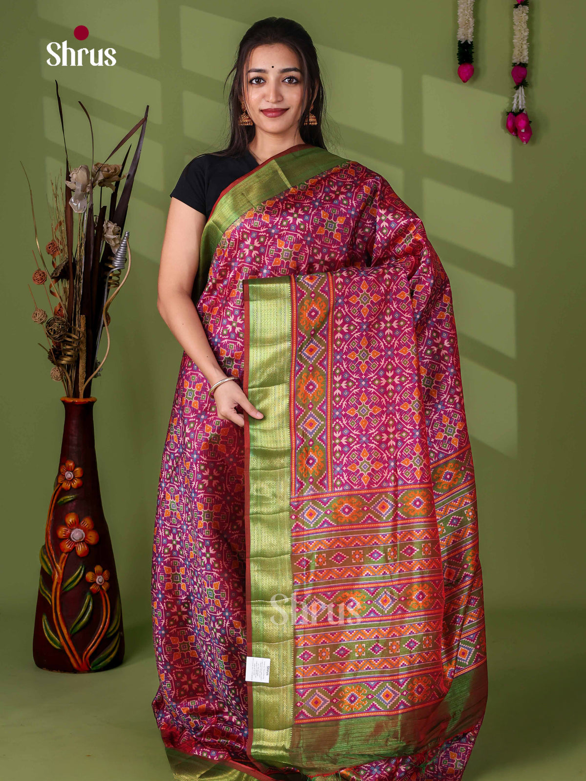 Semi Patola Saree - EJ23191
