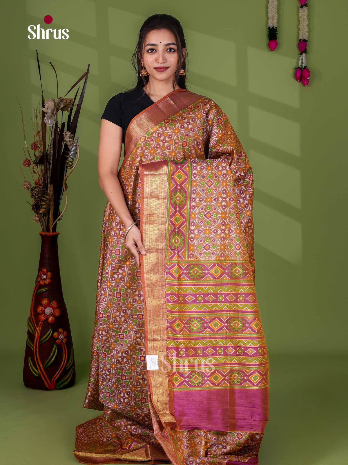 Semi Patola Saree - EJ23244