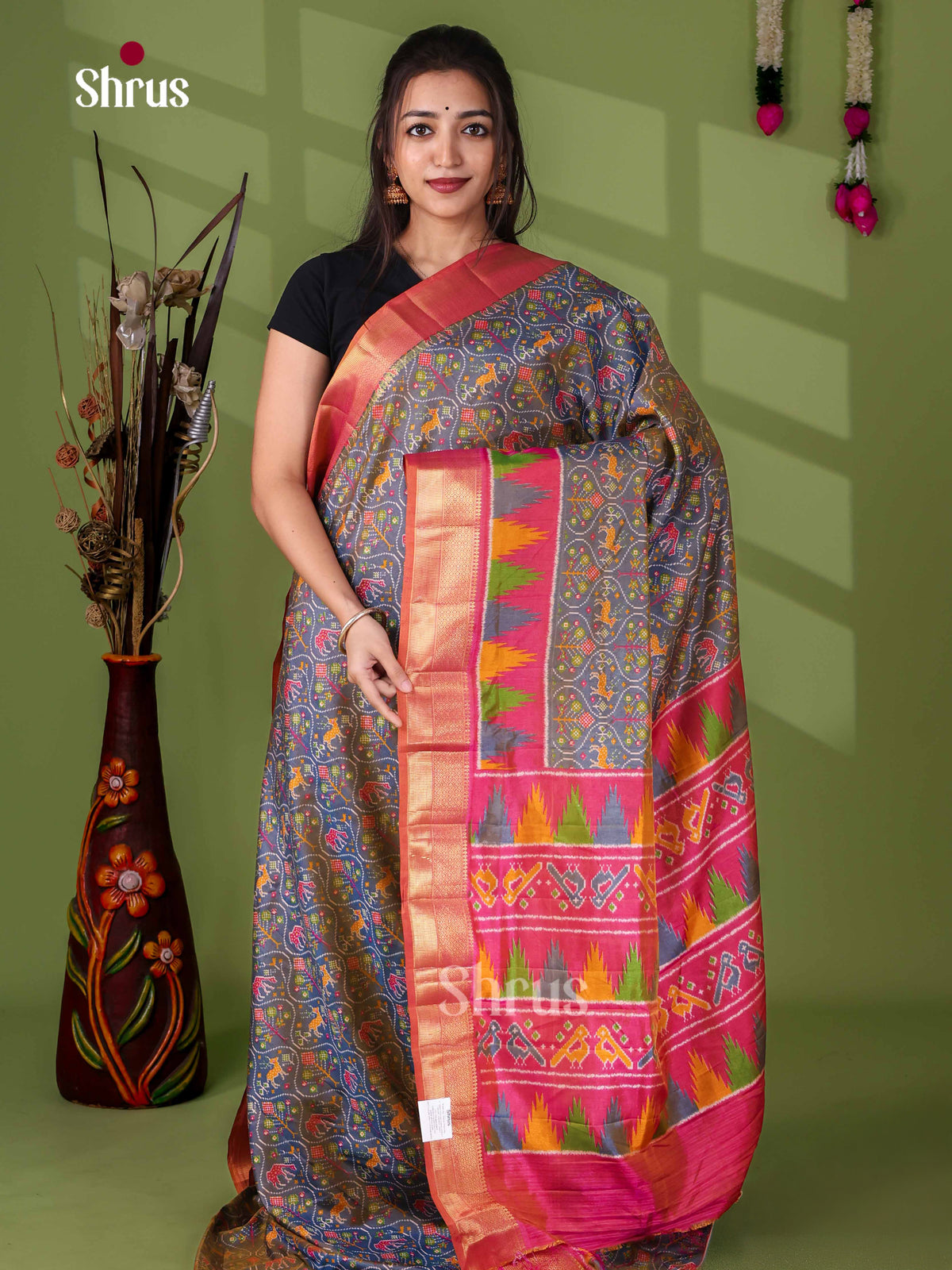 Semi Patola Saree - EJ23249