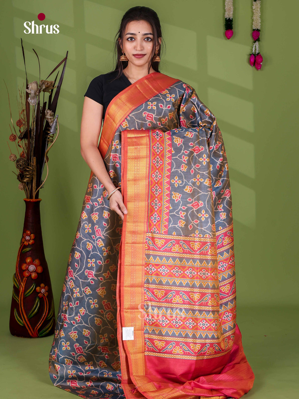 Semi Patola Saree - EJ23253
