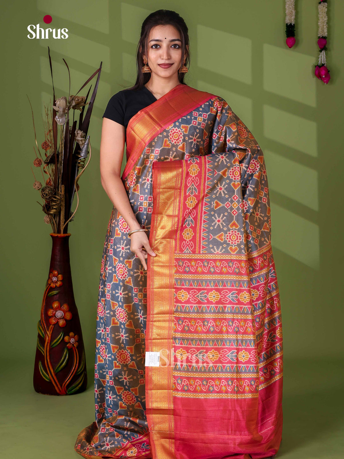 Semi Patola Saree - EJ23255