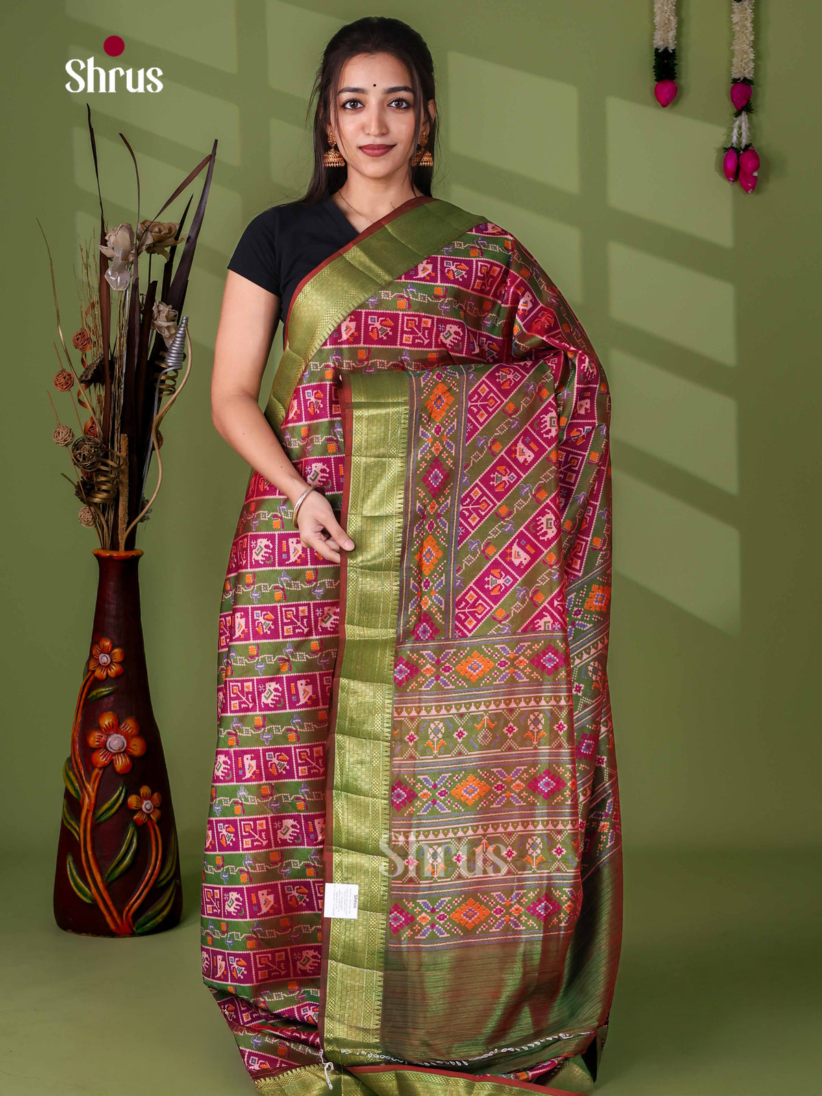 Semi Patola Saree - EJ23256