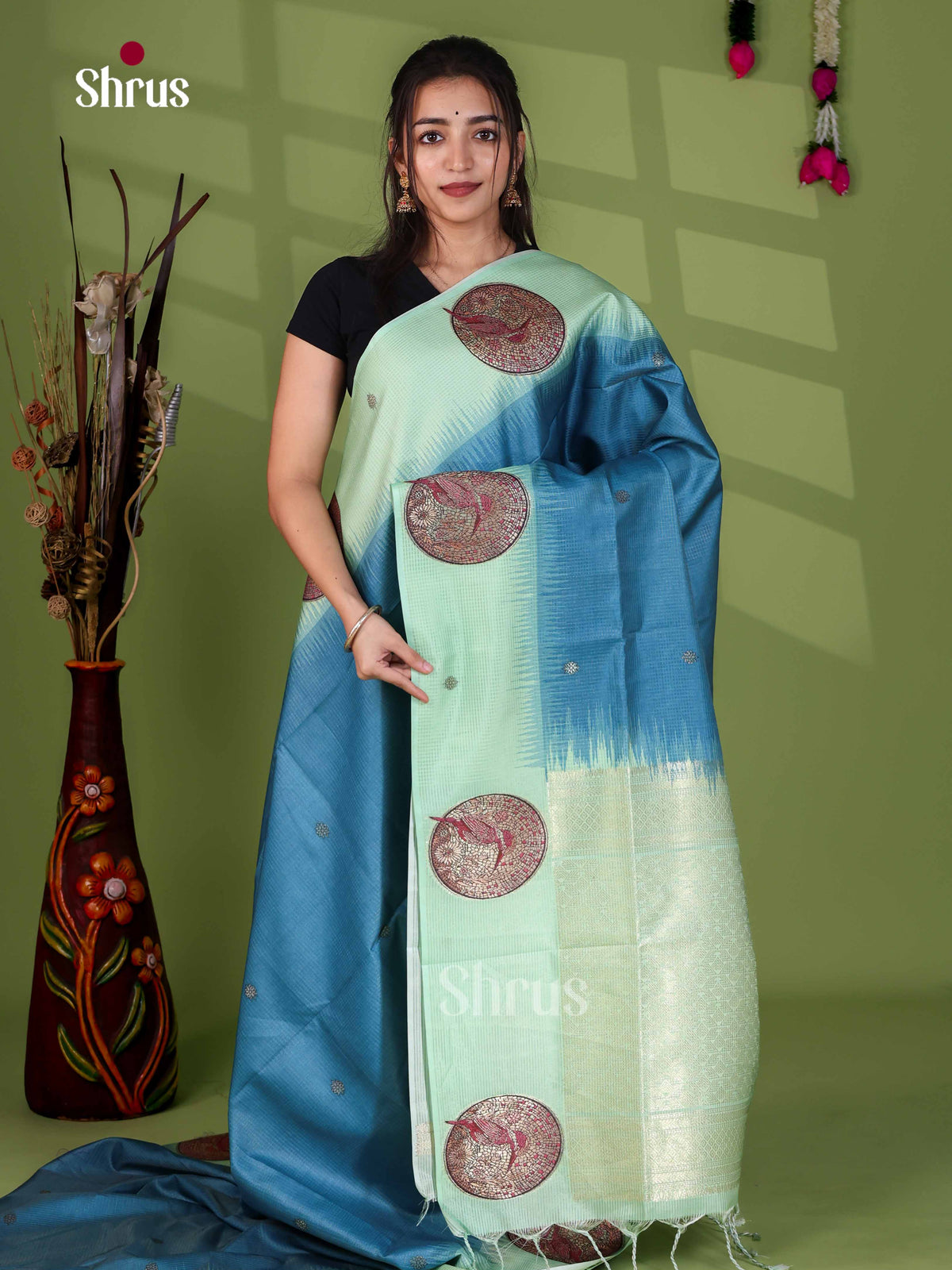 Zari Semi Tussar Saree - EJ24033
