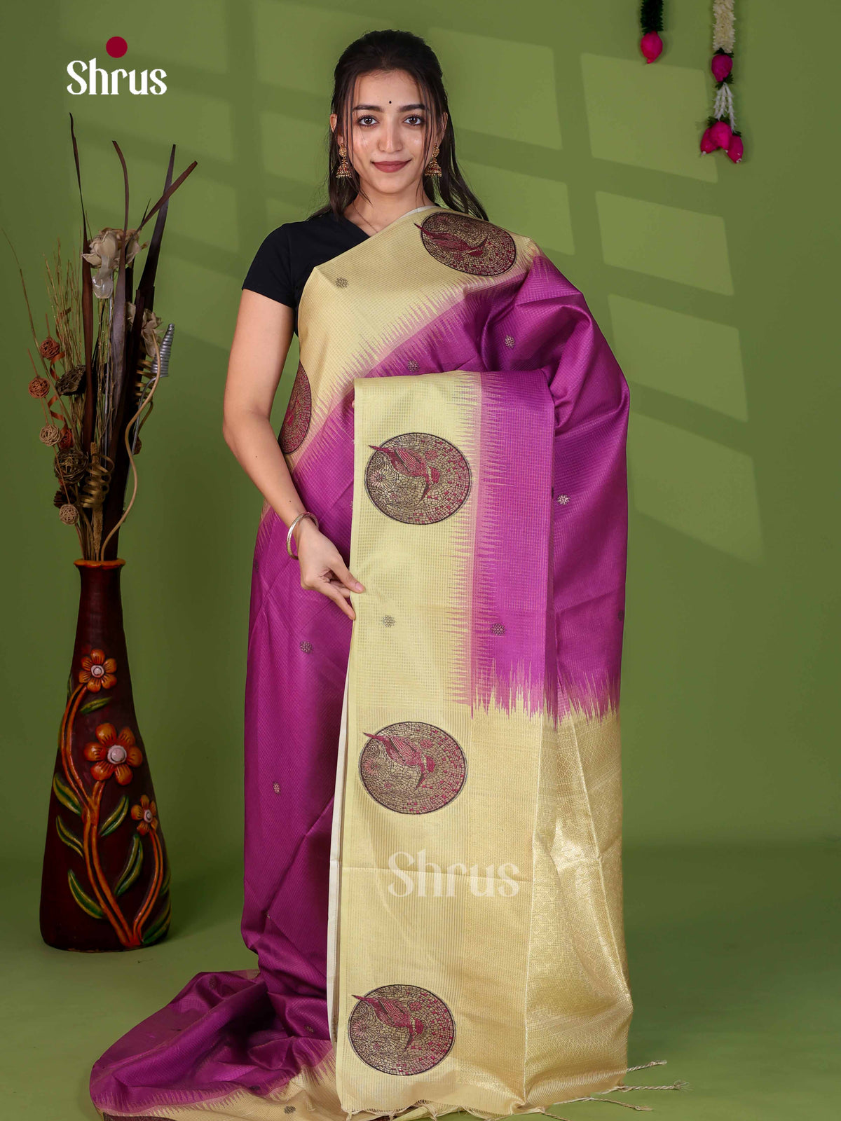 Zari Semi Tussar Saree - EJ24034