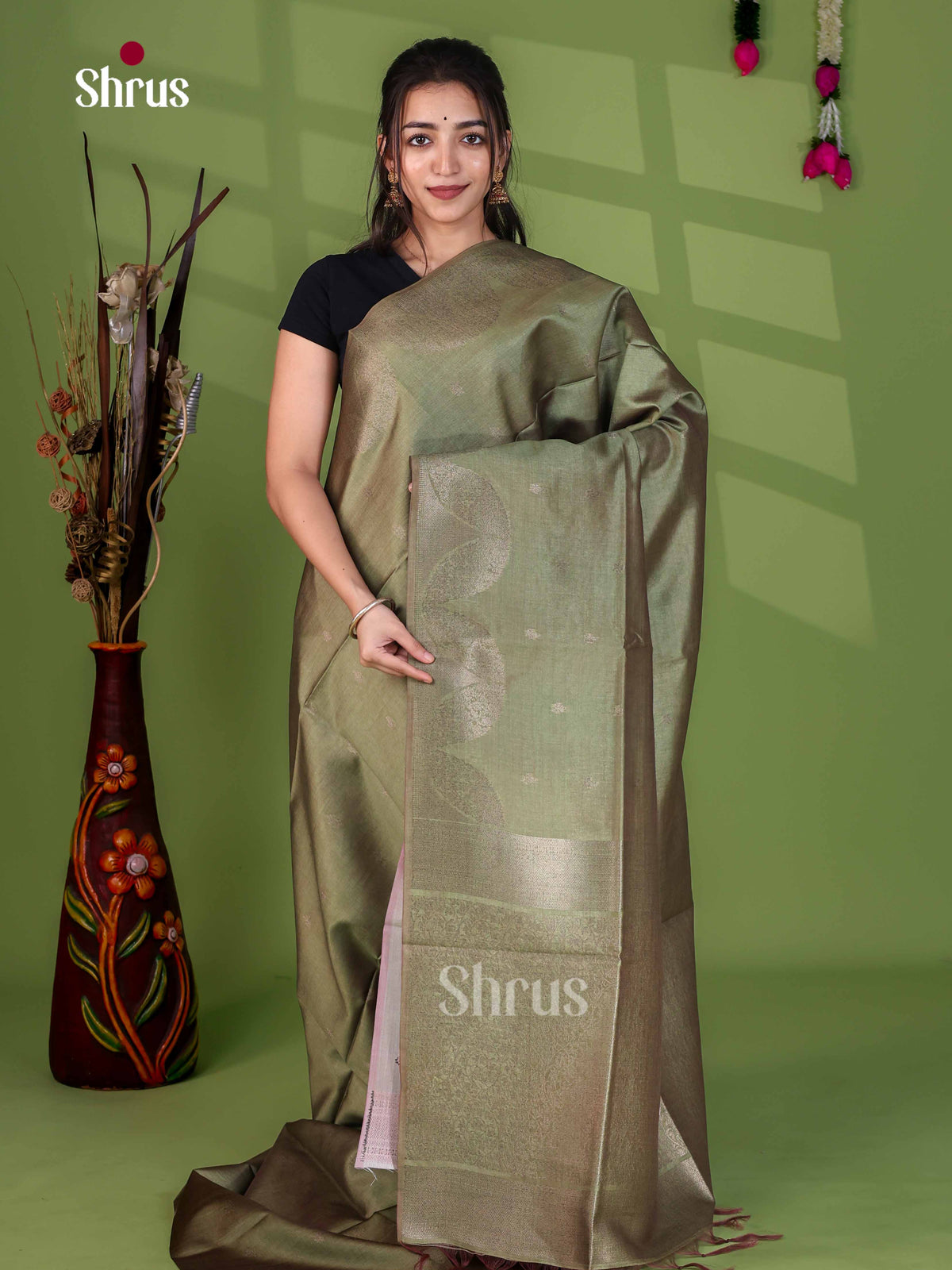 Zari Semi Tussar Saree - EJ24443