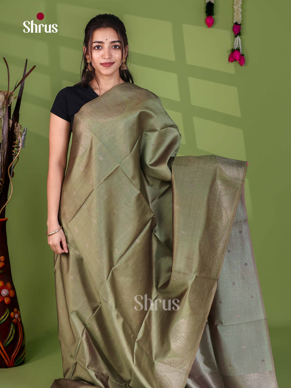 Zari Semi Tussar Saree - EJ24443