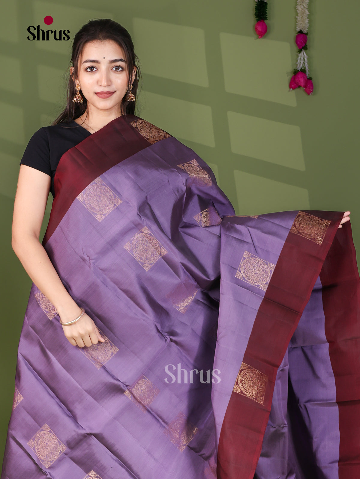 Softsilk-halfpure Saree - EJ25035
