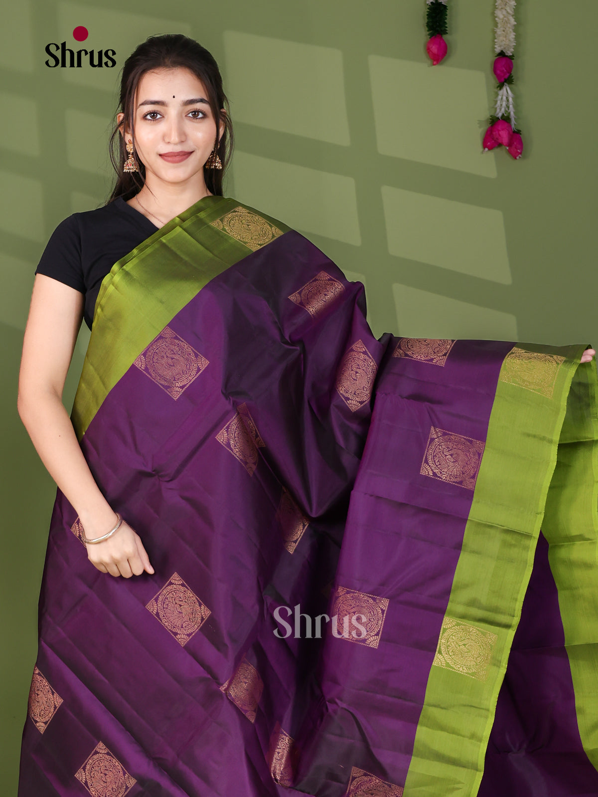 Softsilk-halfpure Saree - EJ25038