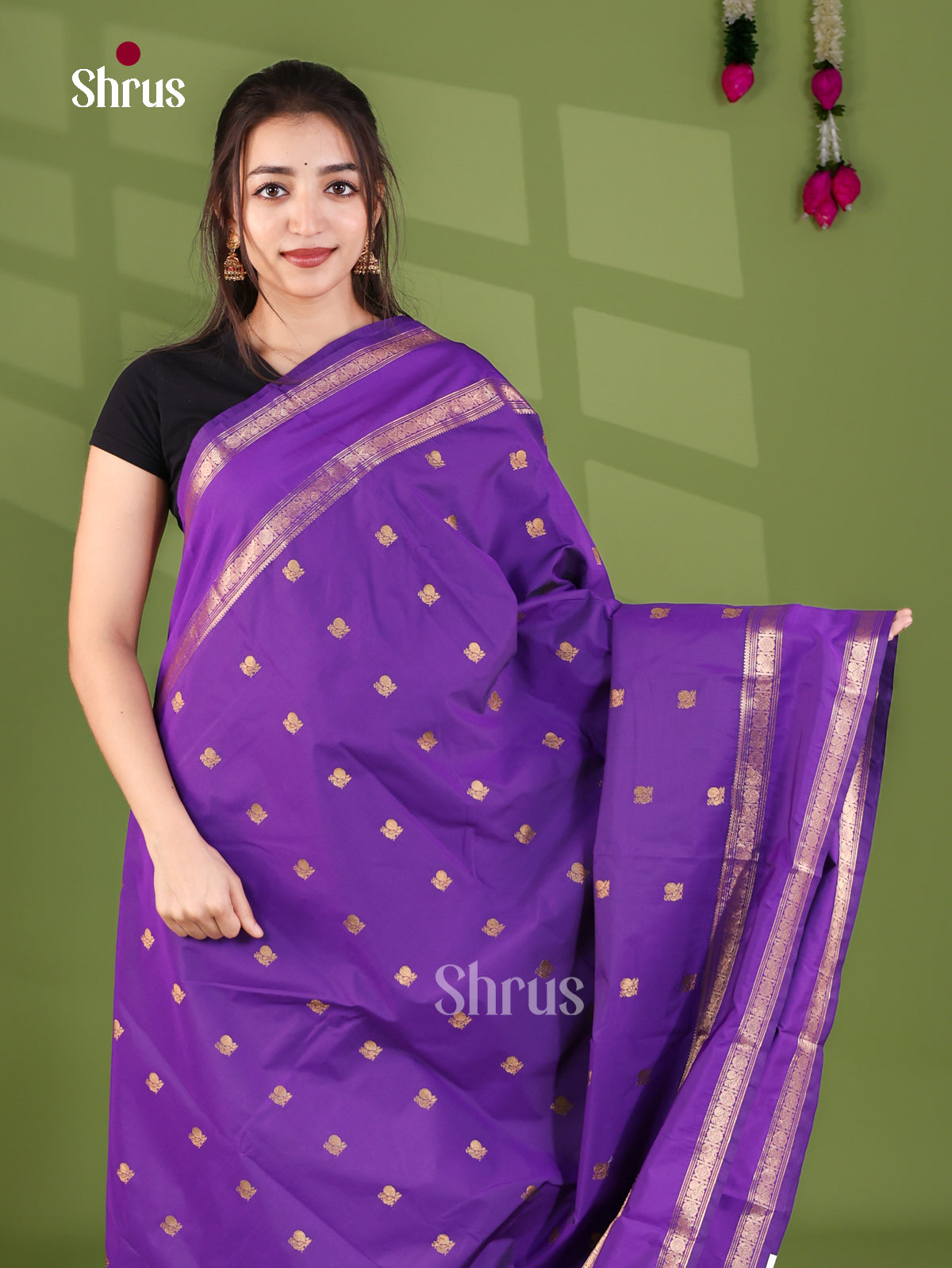 Semi Kanchipuram Saree - EJ26123