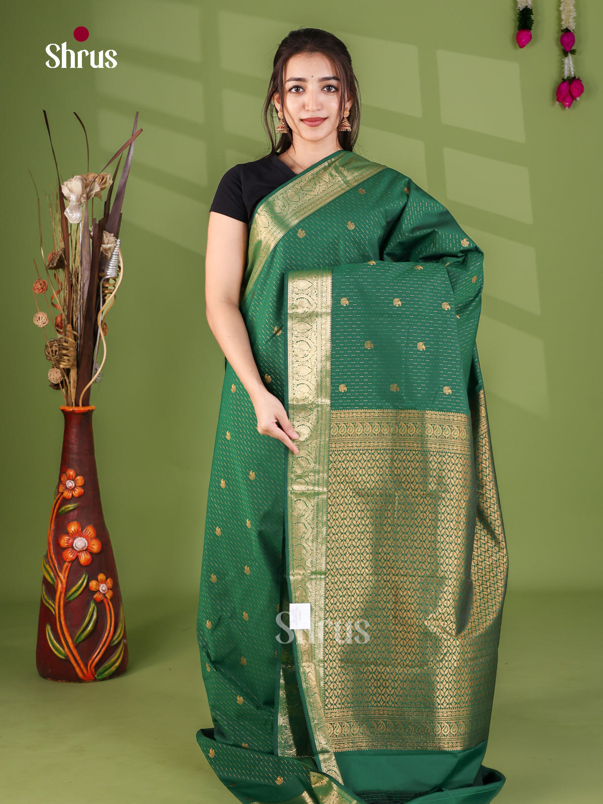 Semi Kanchipuram Saree - EJ26133