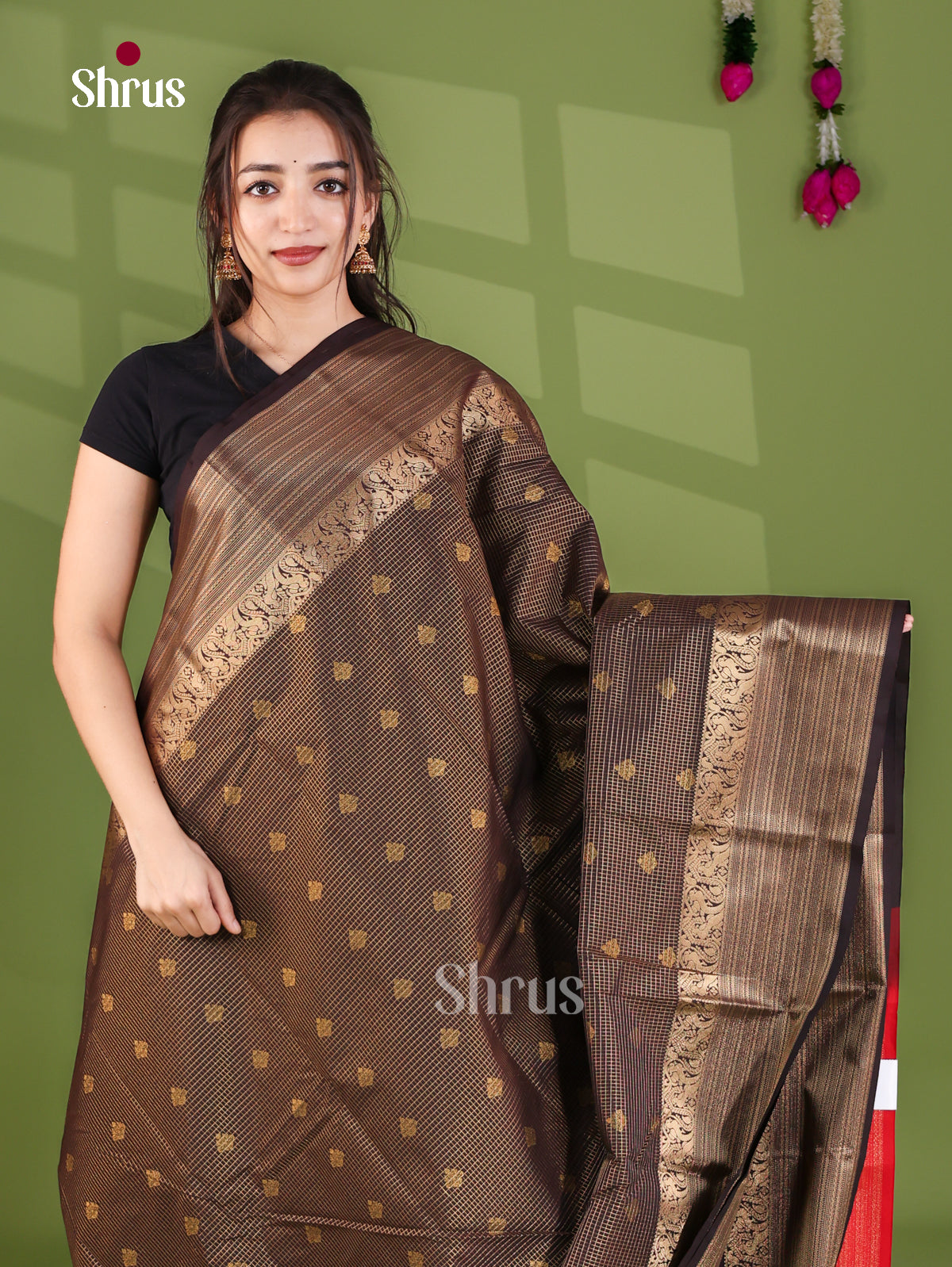 Semi Kanchipuram Saree - EJ26135
