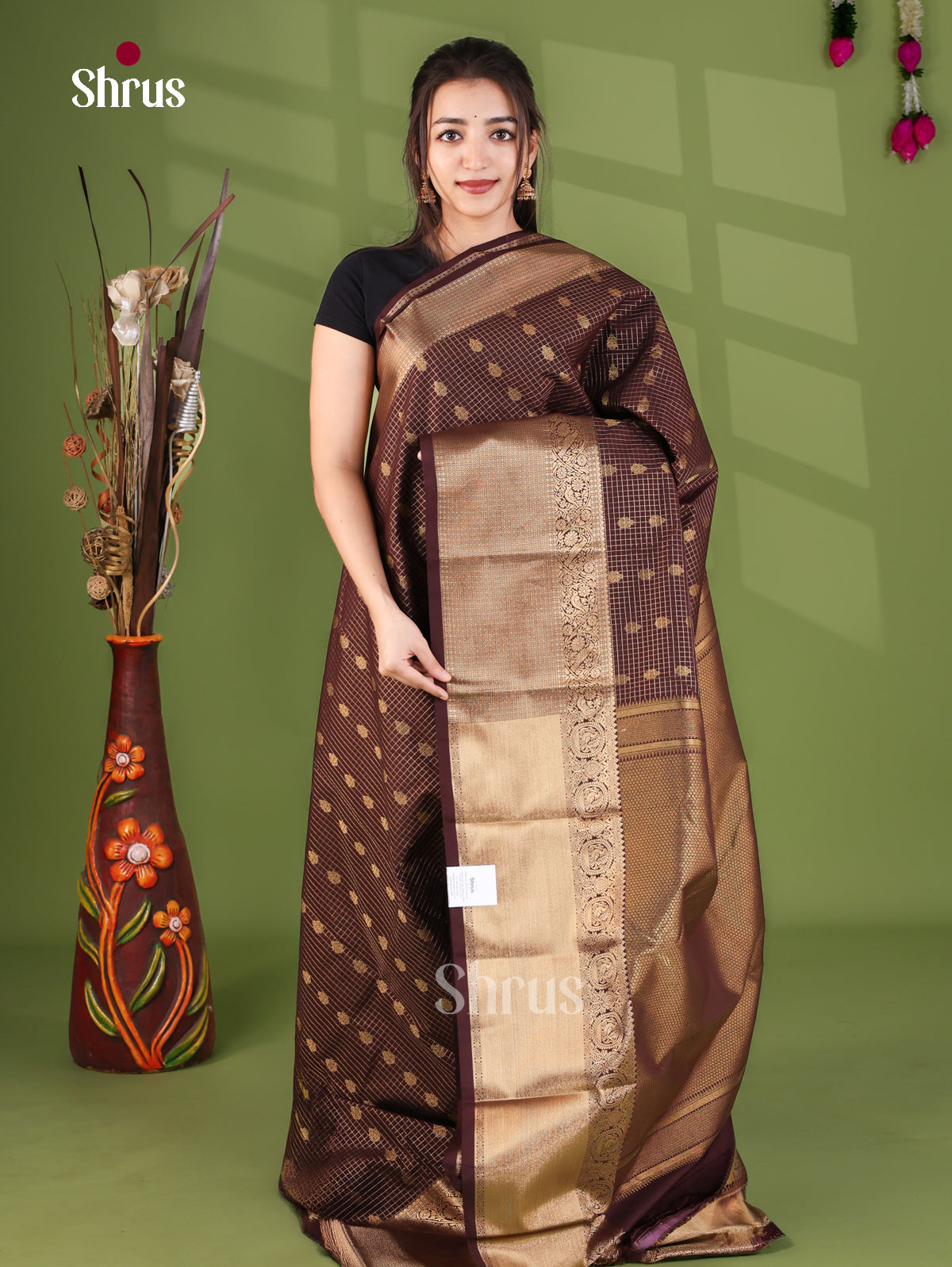 Semi Kanchipuram Saree - EJ26136