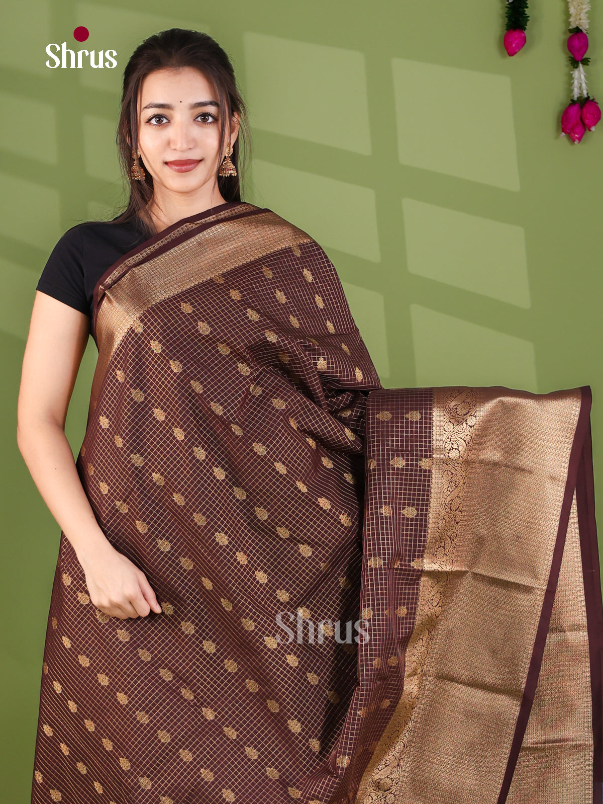 Semi Kanchipuram Saree - EJ26136
