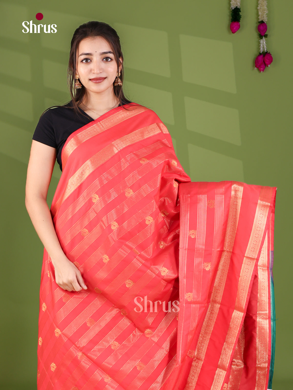 Semi Kanchipuram Saree - EJ26139
