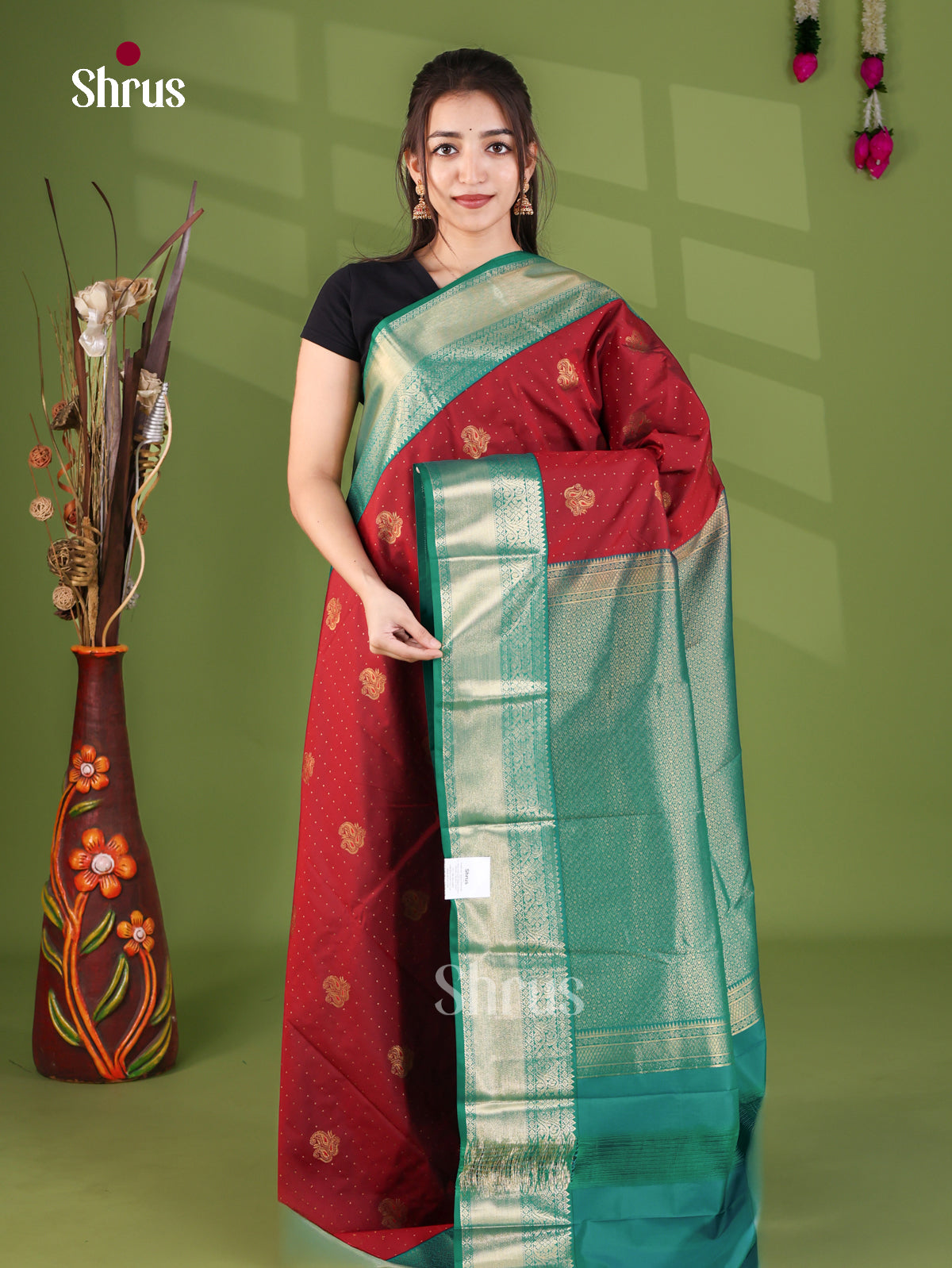 Semi Kanchipuram Saree - EJ26142