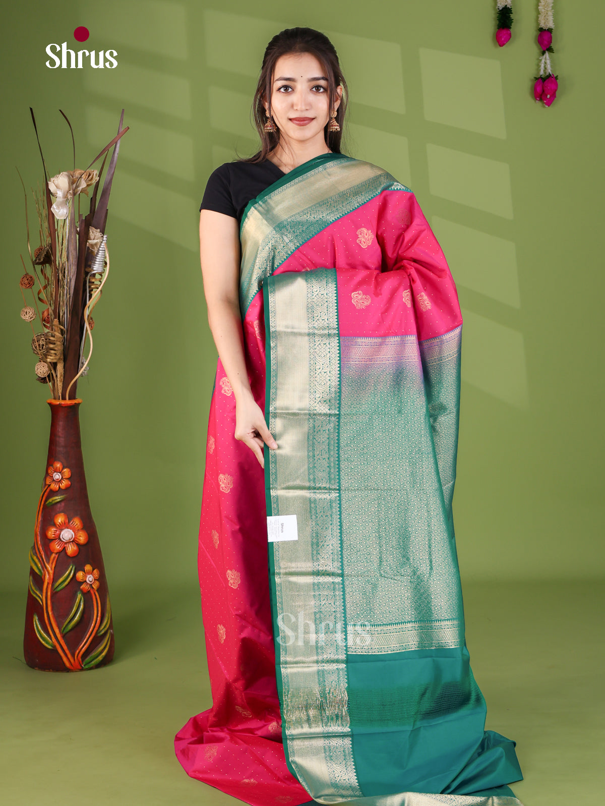 Semi Kanchipuram Saree - EJ26147