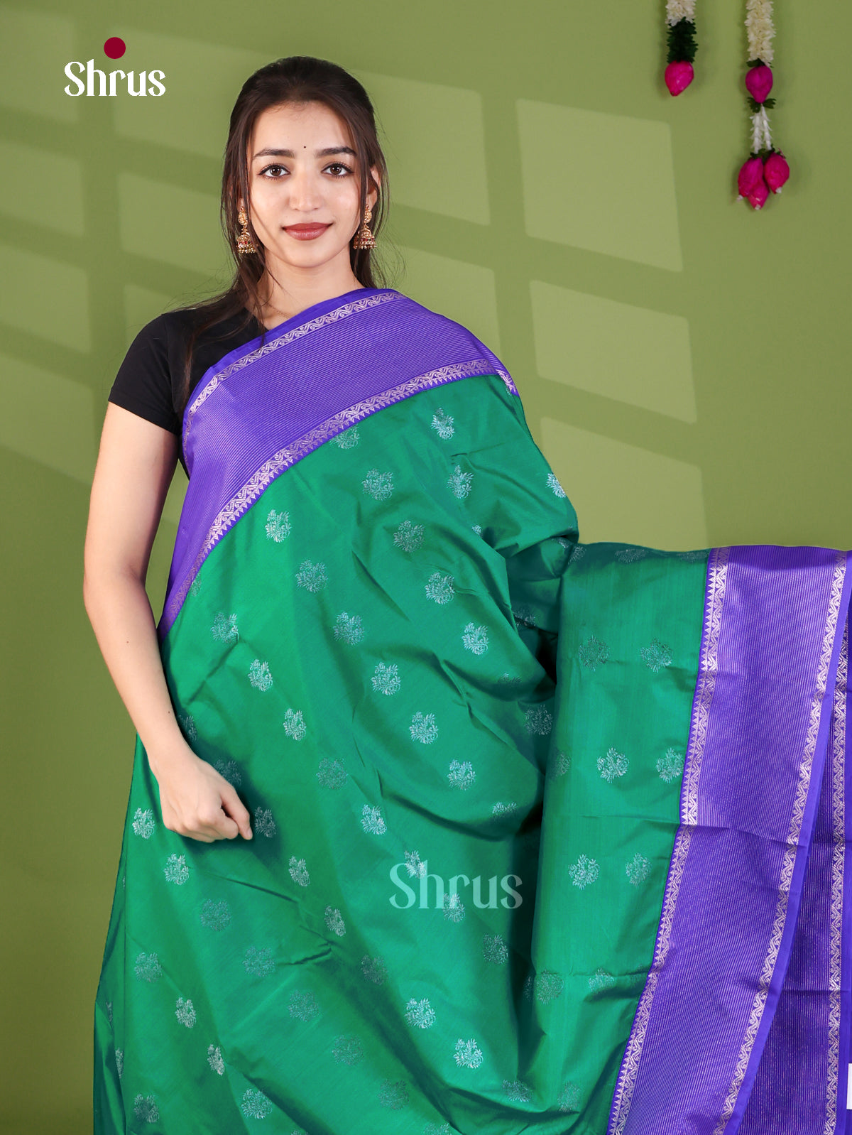 Semi Kanchipuram Saree - EJ26151