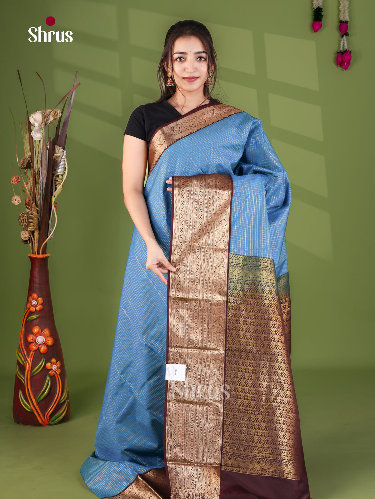 Semi Kanchipuram Saree - EJ26156