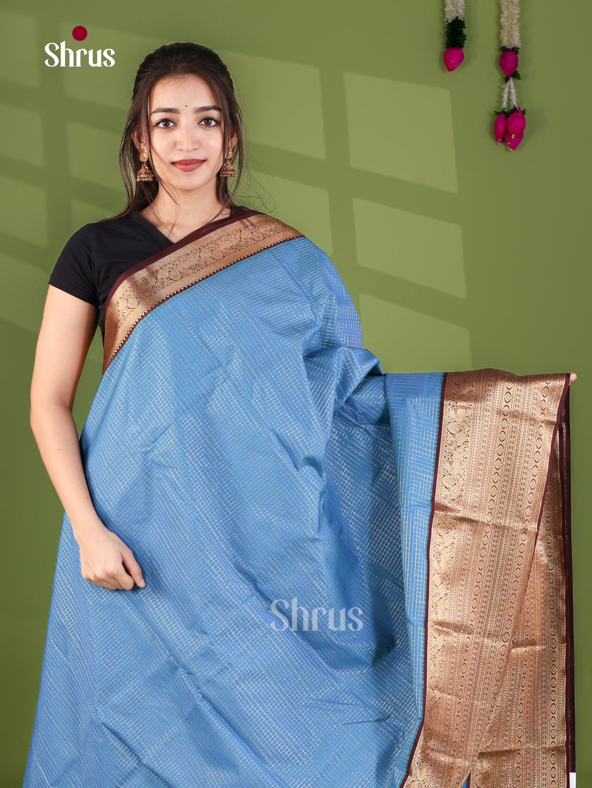 Semi Kanchipuram Saree - EJ26156