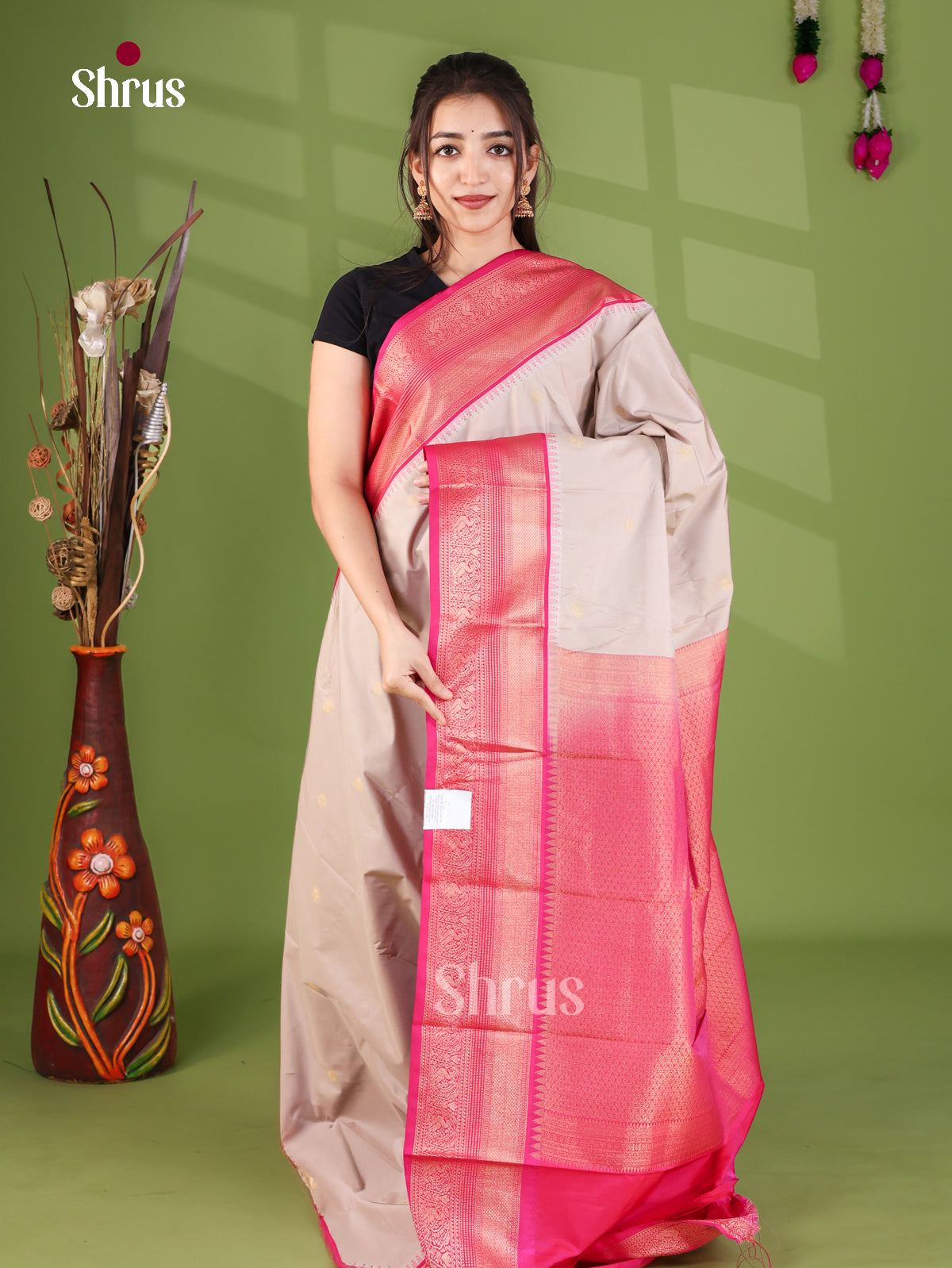 Semi Kanchipuram Saree - EJ26159