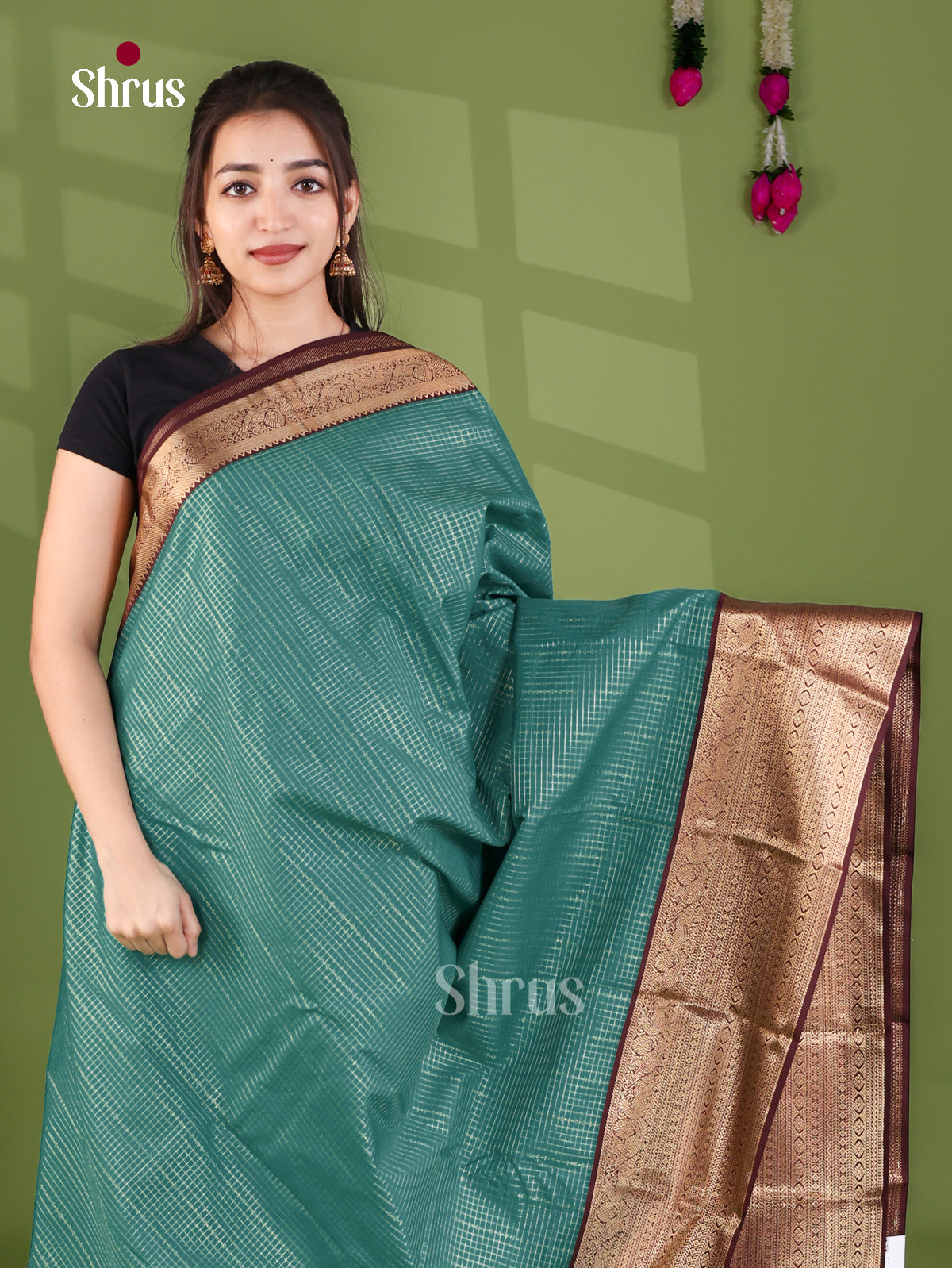 Semi Kanchipuram Saree - EJ26164