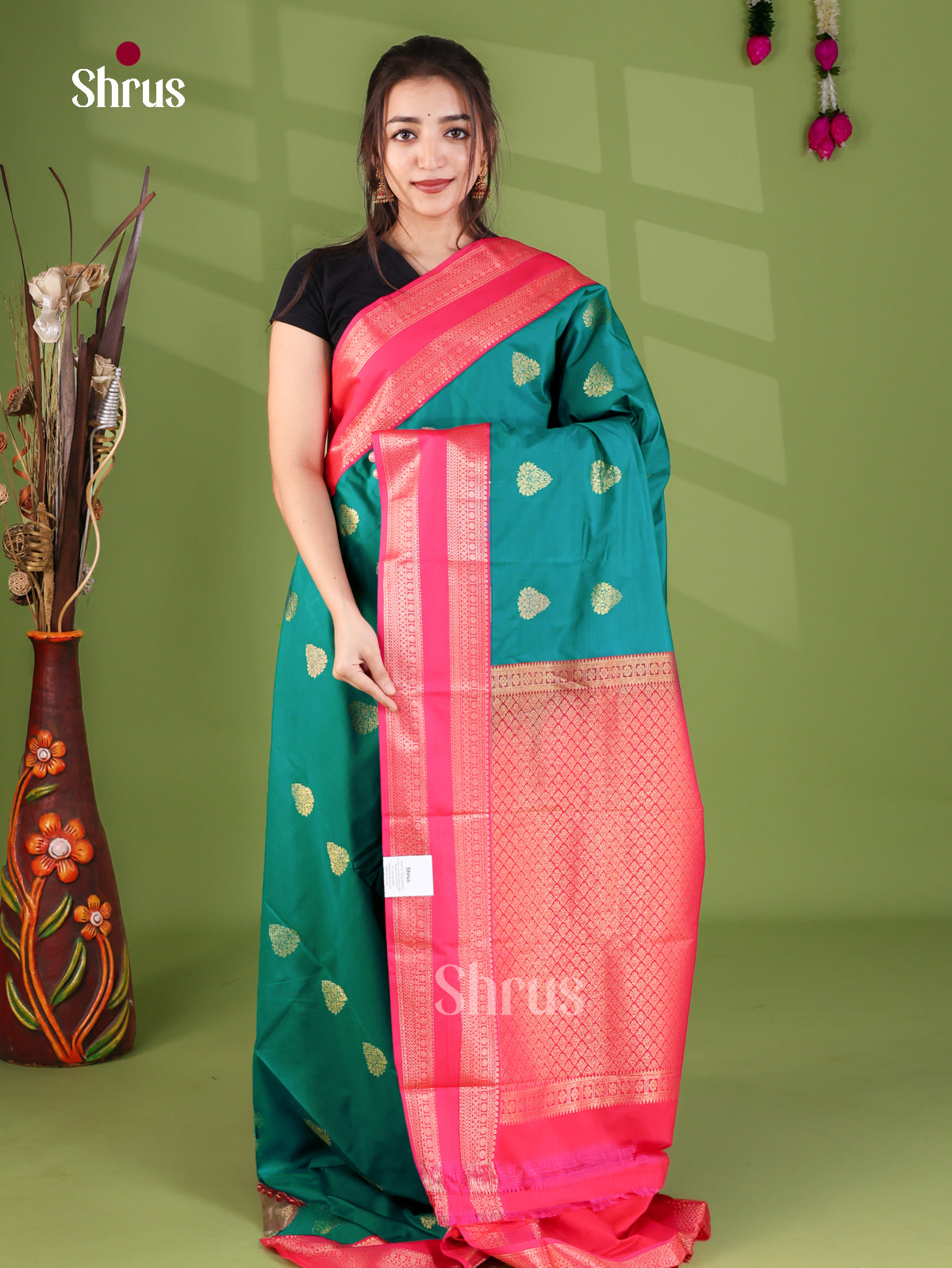 Semi Kanchipuram Saree - EJ26166