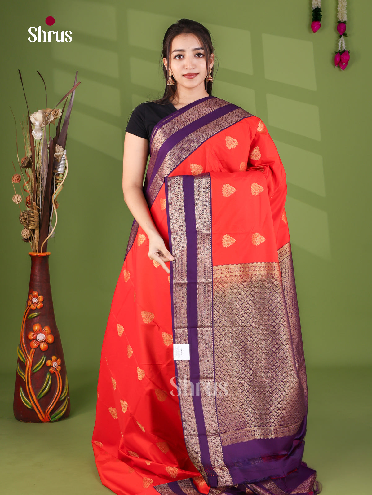 Semi Kanchipuram Saree - EJ26167