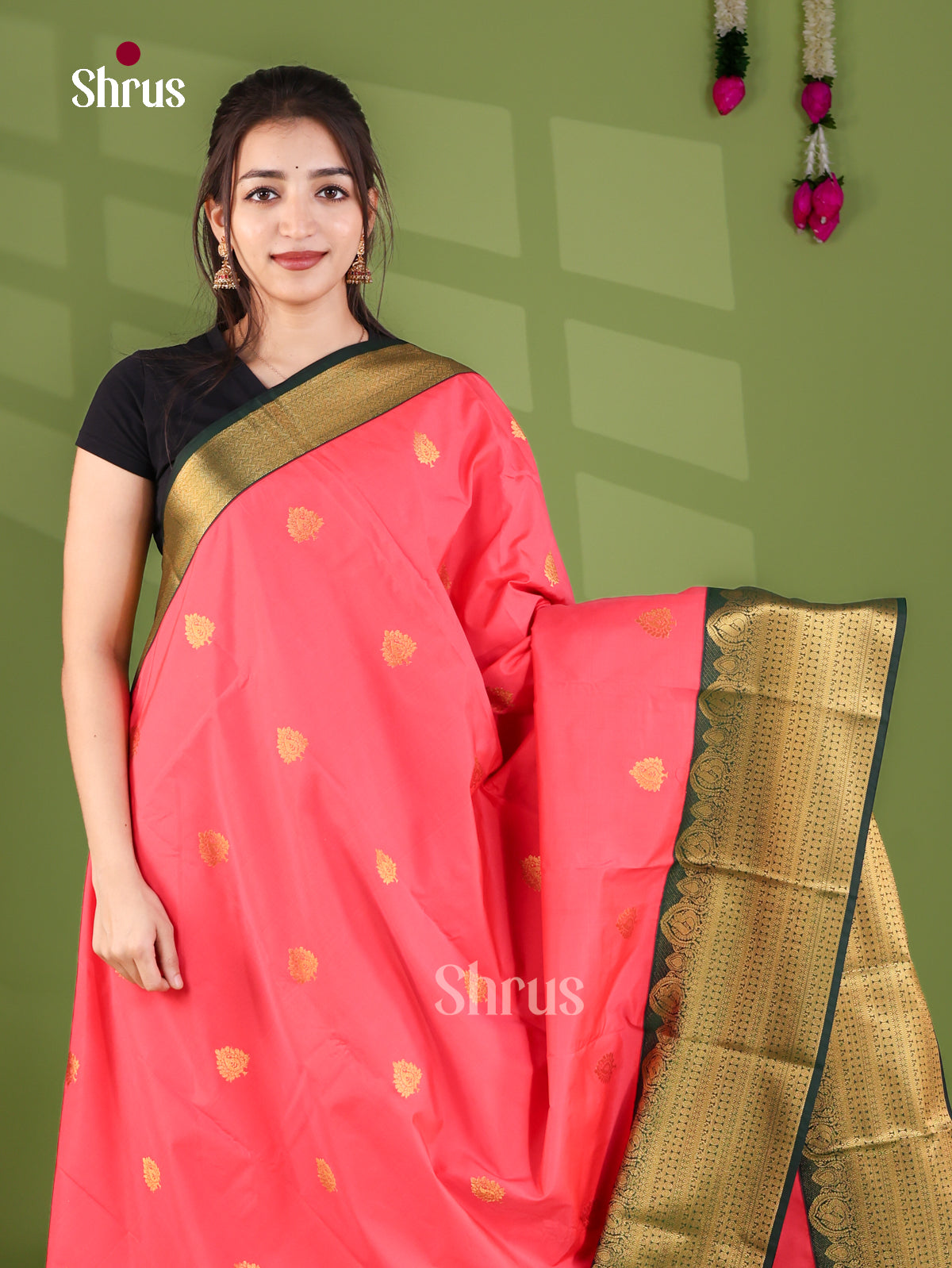 Semi Kanchipuram Saree - EJ26171