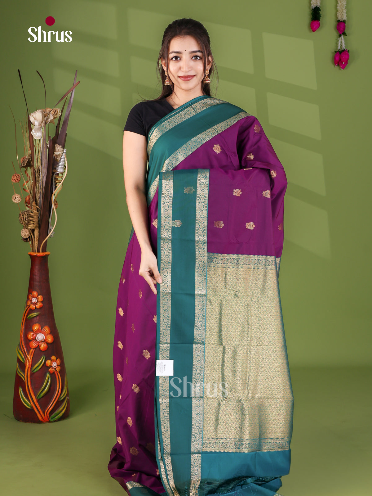 Semi Kanchipuram Saree - EJ26175
