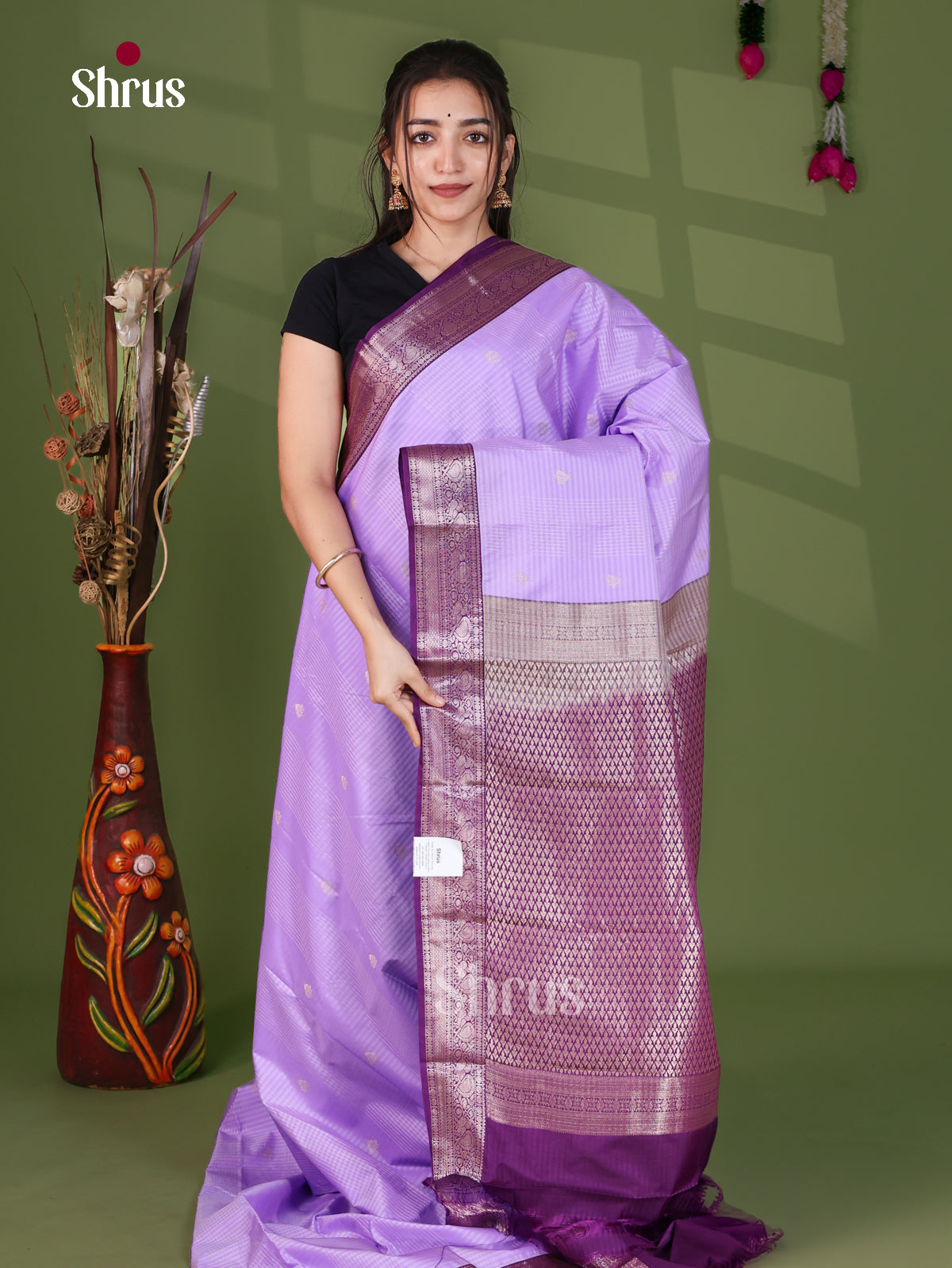 Semi Kanchipuram Saree - EJ26185