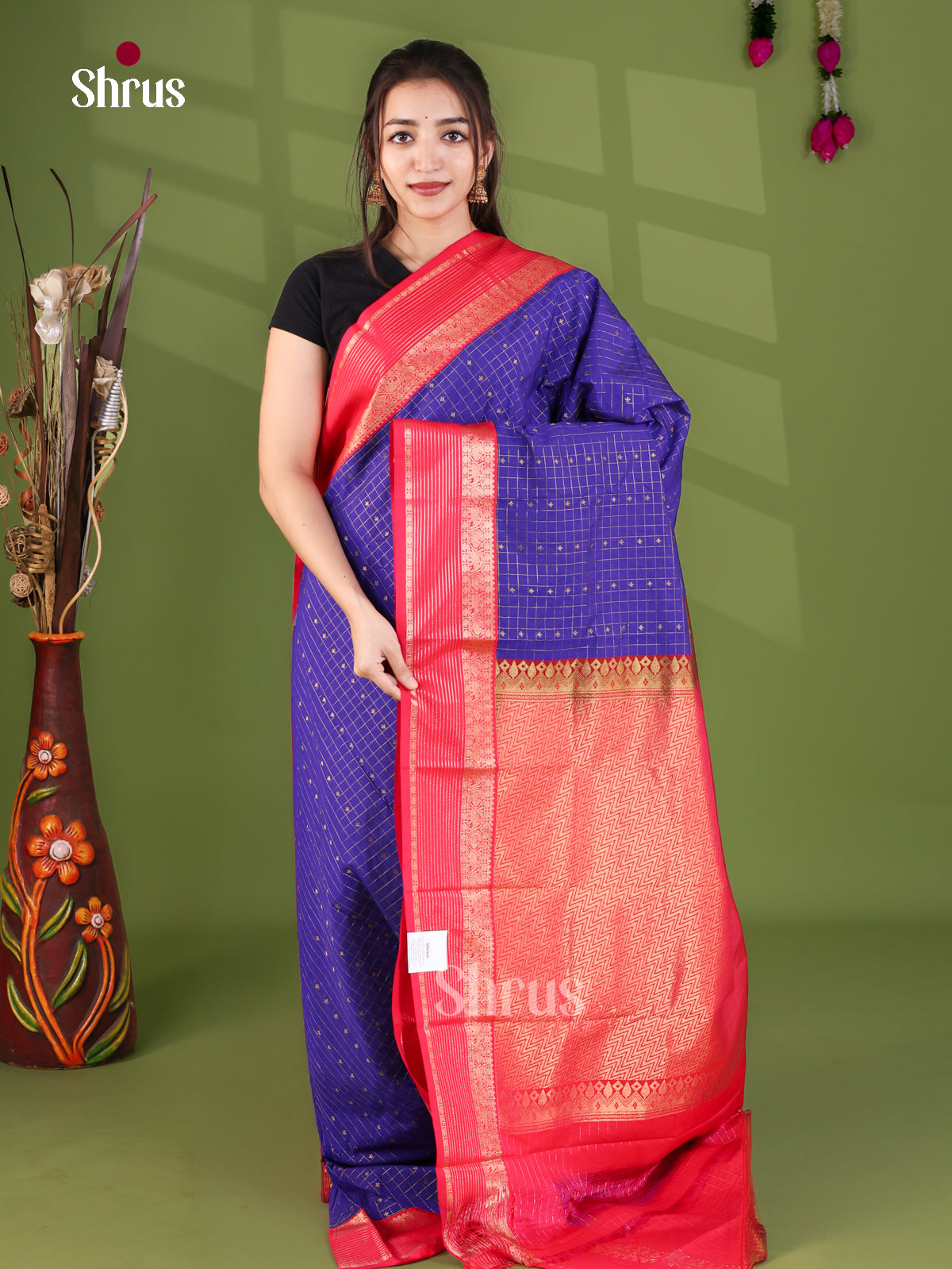 Semi Kanchipuram Saree - EJ26200