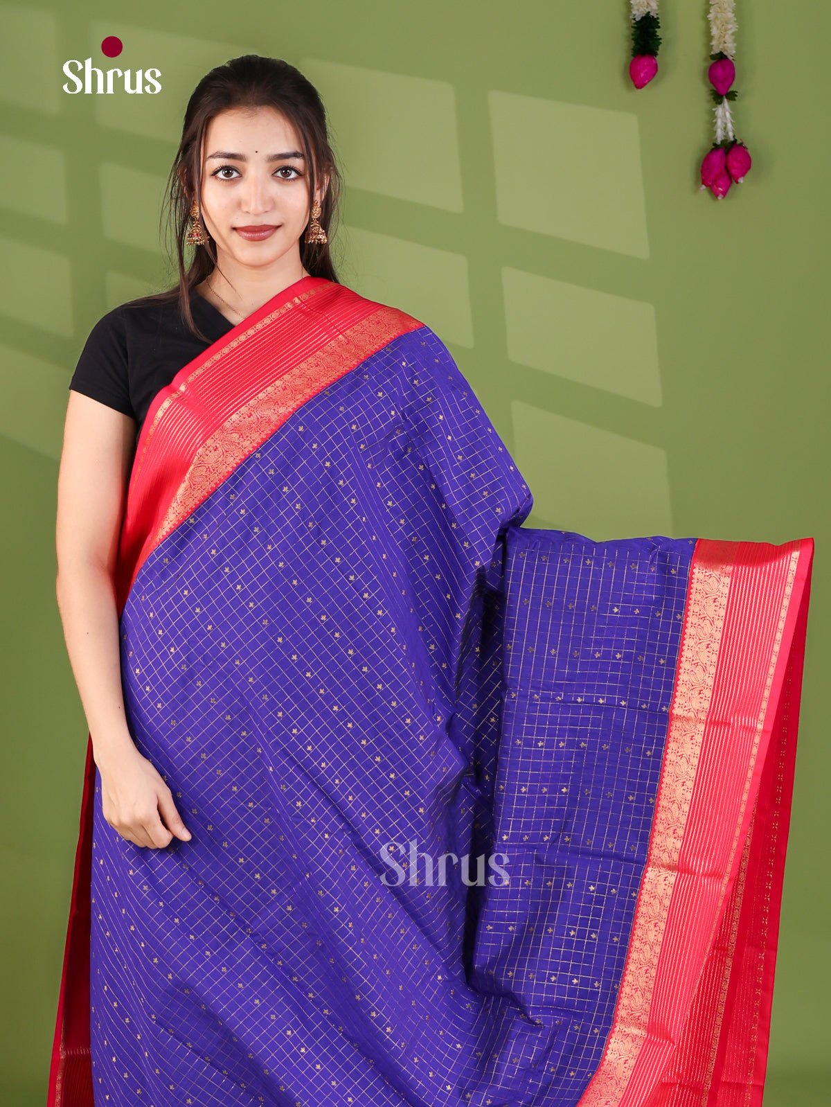 Semi Kanchipuram Saree - EJ26200