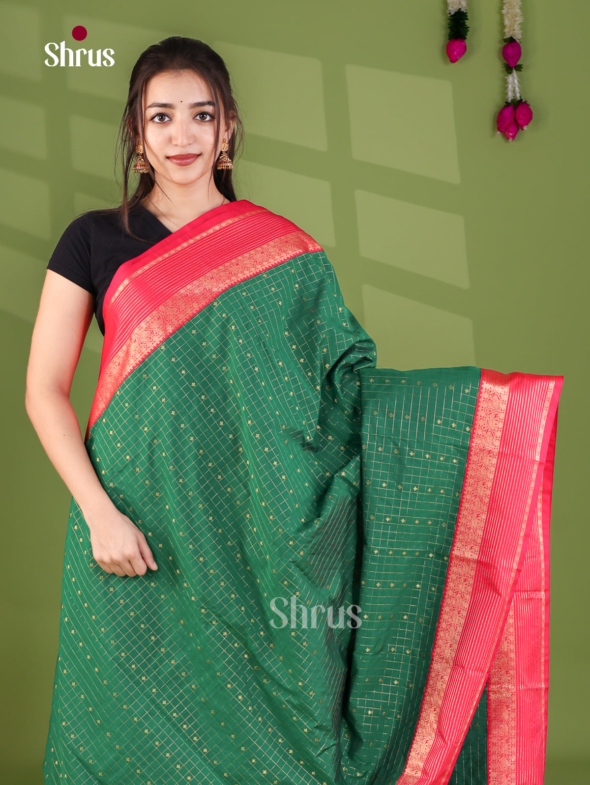 Semi Kanchipuram Saree - EJ26204