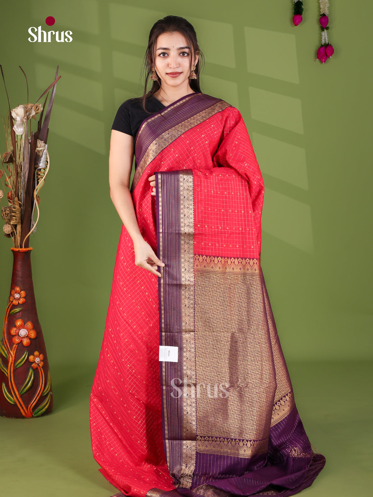 Semi Kanchipuram Saree - EJ26209