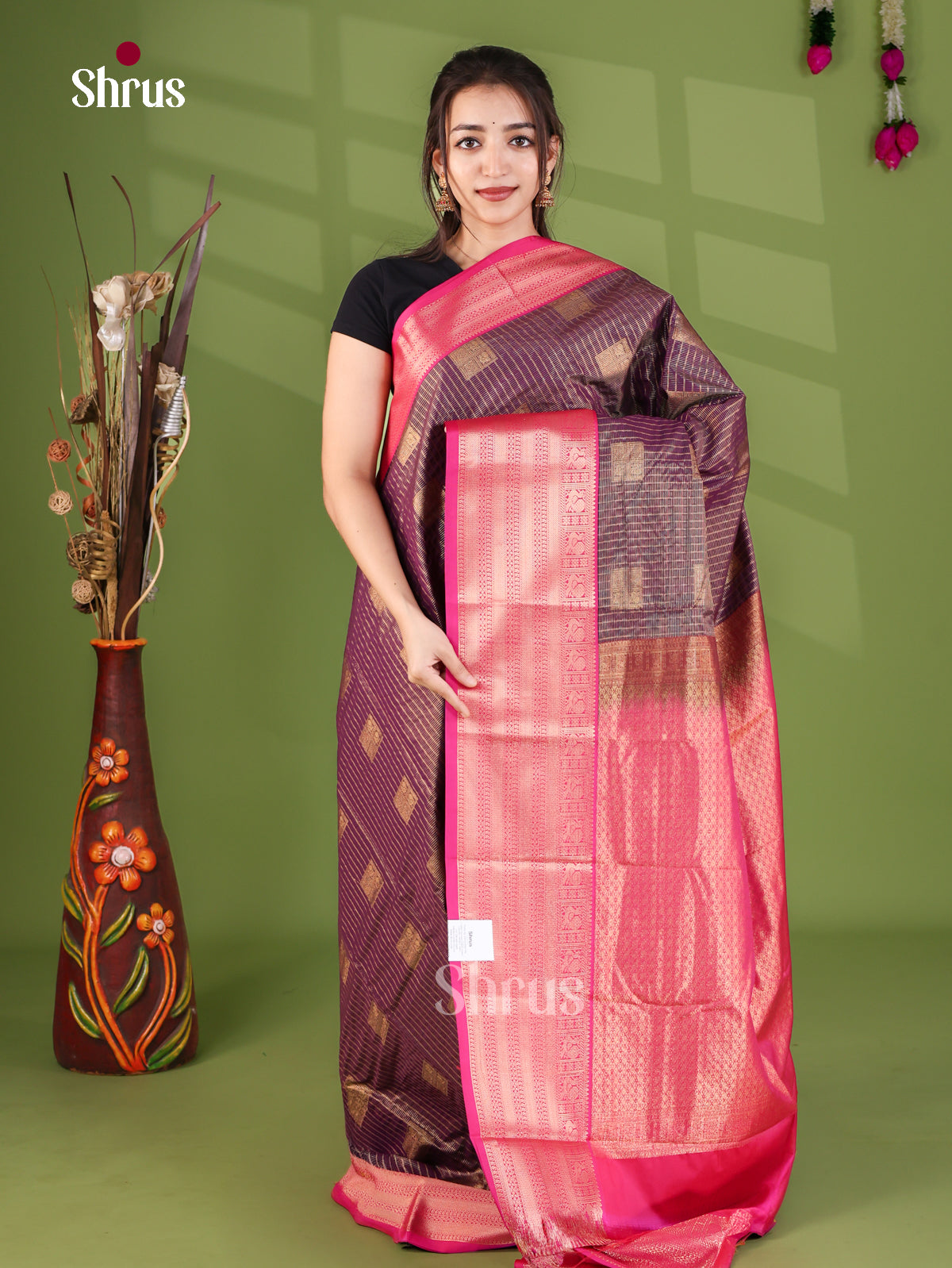 Semi Kanchipuram Saree - EJ26229