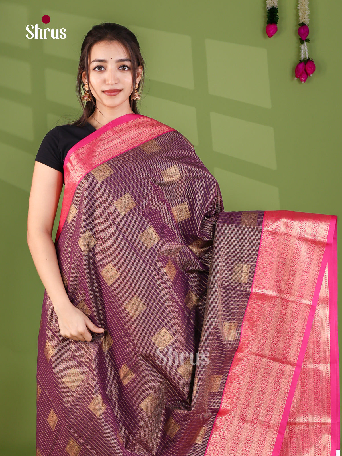 Semi Kanchipuram Saree - EJ26229