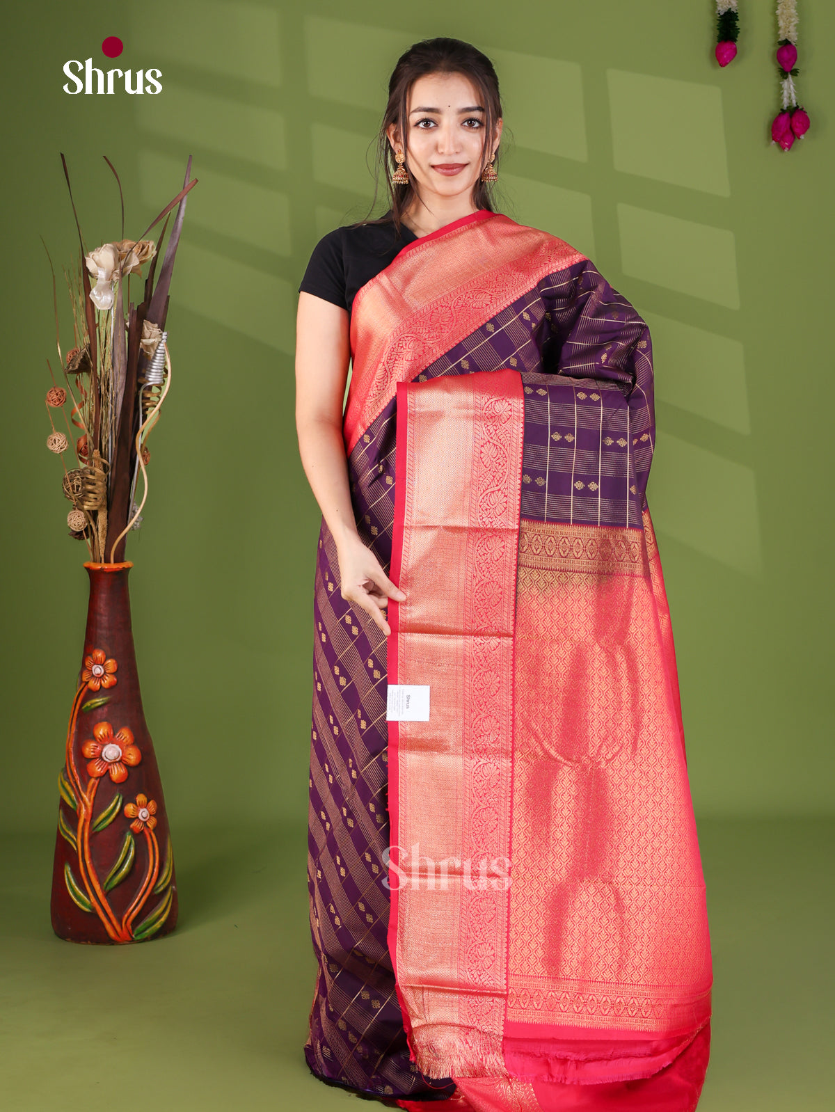 Semi Kanchipuram Saree - EJ26237