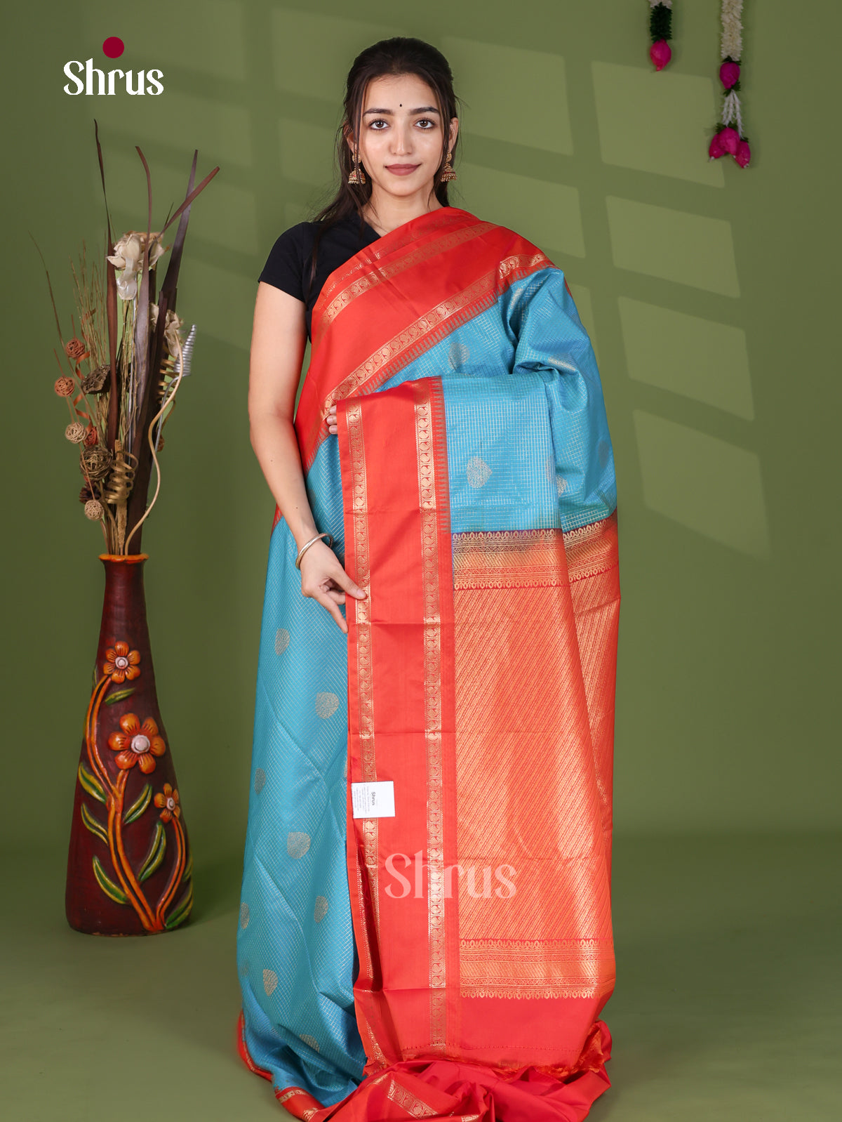 Semi Kanchipuram Saree - EJ26243