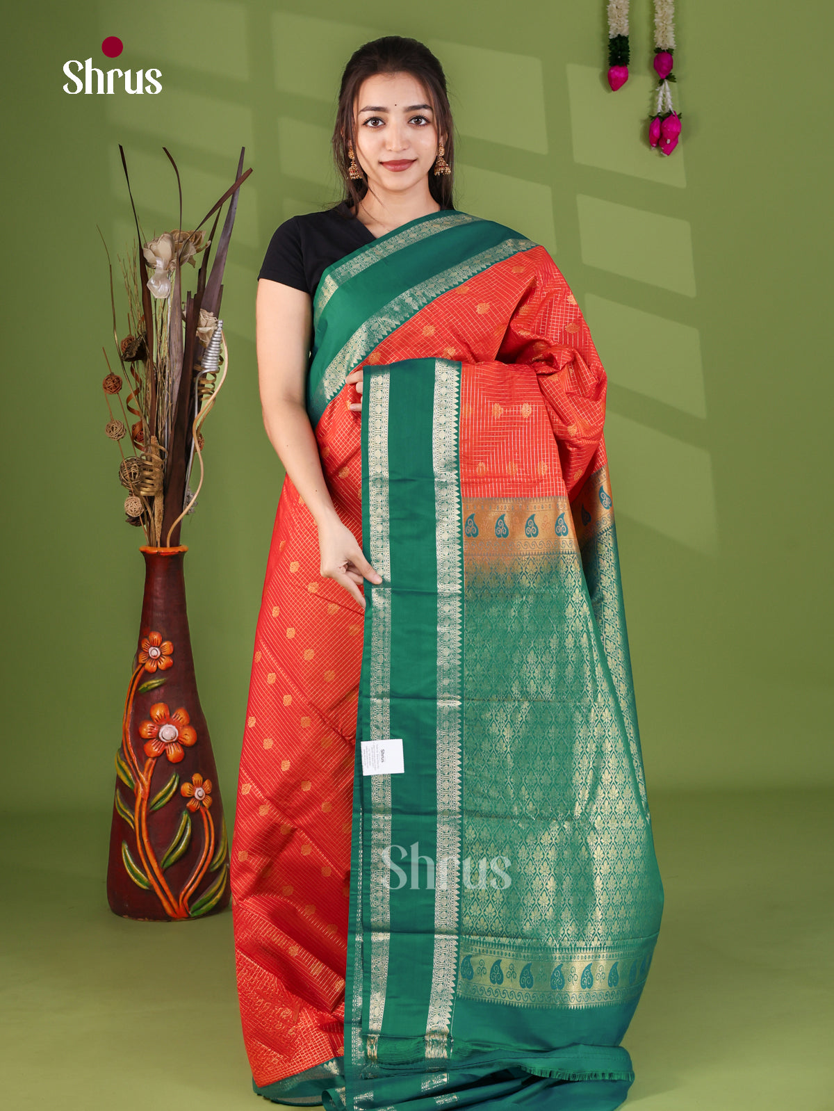 Semi Kanchipuram Saree - EJ26245