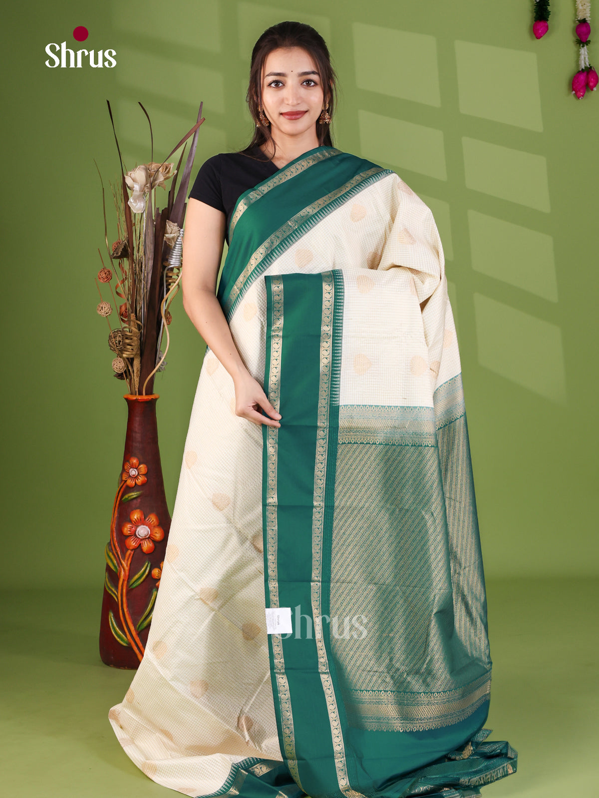 Semi Kanchipuram Saree - EJ26247
