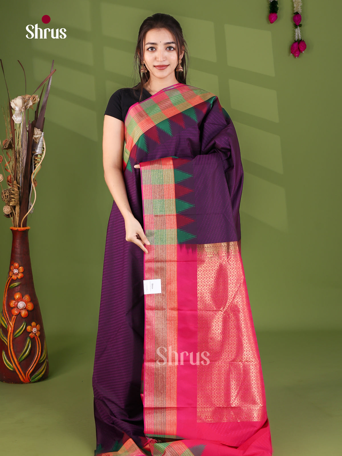 Semi Kanchipuram Saree - EJ26252