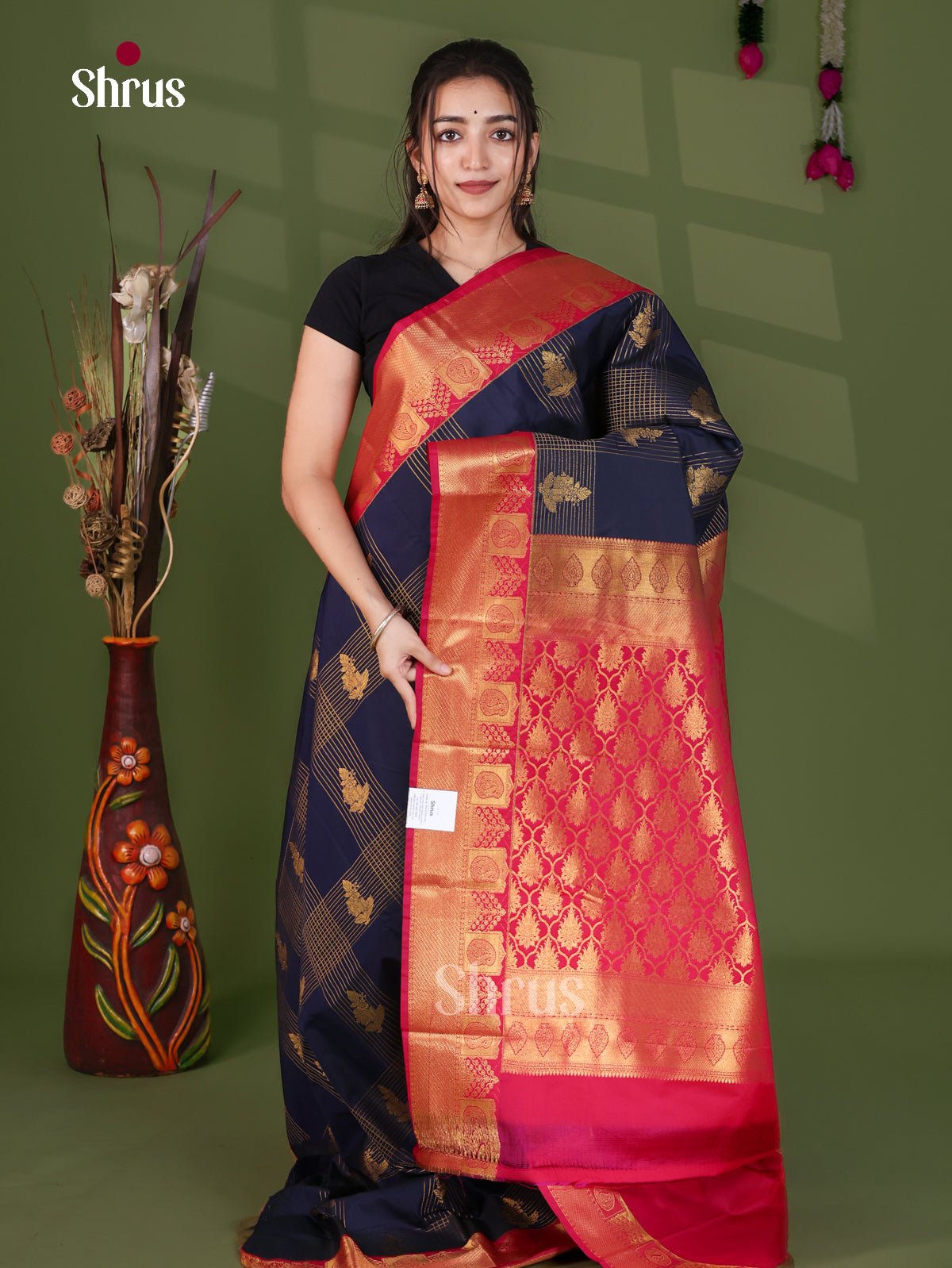Semi Kanchipuram Saree - EJ26263