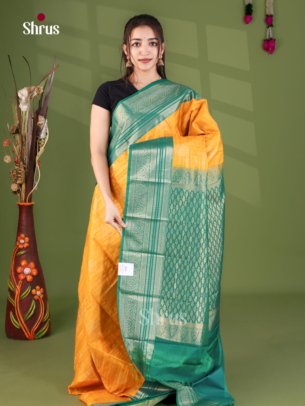 Semi Kanchipuram Saree - EJ26269