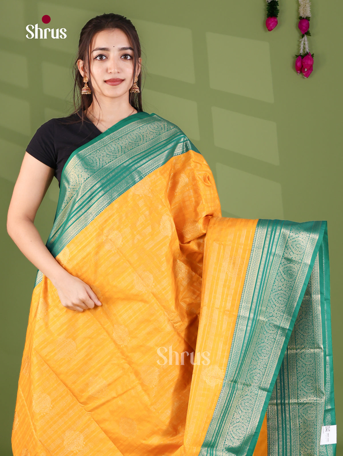 Semi Kanchipuram Saree - EJ26269