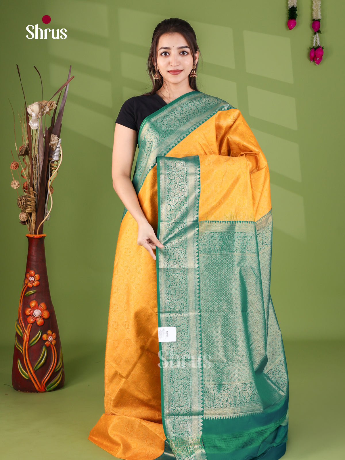 Semi Kanchipuram Saree - EJ26271